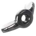 Pikkukuva 5 / 5: A2/70 (304) ruostumattomasta teräksestä valmistetut siipimutterit, hopeanväriset, M3*0,5 mm, 20 kpl