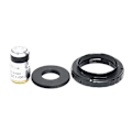 Miniatyrbillede 2 af 5: Rms-c Rms-gevind til C-mount adapterring til mikroskop objektiv kamera M20 M25