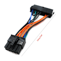 Miniatyrbillede 4 af 5: 24 P til 10p Atx-strømkabel (3,94 tommer 18awg) Atx Psu Hovedstrømadapterledning
