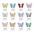 Miniatyrbillede 5 af 5: 10 stk. Luksus 3d Zirkon Negle Krystal Kunst Håndværk Rhinestones Charms Negle Diamanter Style 2372