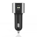 Miniatyrbilde 1 av 2: Bil trådløs Bluetooth 5.0 Fm sender Mp3-spiller Usb bil lader adapter