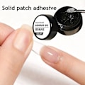 Miniatyrbillede 5 af 5: 2 stk. Klæbende Gel Solid Neglelim Soak Off UV Neglelap Gel Negleforlængelse Manicure%