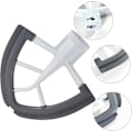 Miniatyrbilde 2 av 5: 4,5-5 Qt Flex Edge Beater for Kitchenaid Tilt-head Stand Mixer, kompatibel med Kitchenaid 4,5-5 Qt Bowl-lift Stand Mixers, flat Beater Bowl Scraper Wit