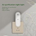 Miniatyrbillede 3 af 5: Luftrenser med smart sensor, LED-display, negativ ion-generator - fjerner røg og formaldehyd - 100-240V EU-stik