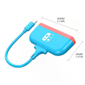 Pikkukuva 4 / 5: Tv Dock 3-in-1 -telakka-asema Switch-telakka Tyyppi C - HDMI-yhteensopiva muunnin