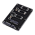 Miniatyrbillede 2 af 5: Ssd M Sata til 2,5 tommer Sata 22-bens konverteradapterkort 7 mm tykkelse