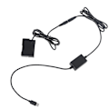 Miniatyrbillede 1 af 4: Praktisk kamerastrøm kabel Type-c til En El14 dummy batteri til D3100 D3200