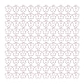 Miniatyrbillede 1 af 5: 100 stk. Sakura-formede metalliske papirclips - skridsikre, rustfri - kontorartikler