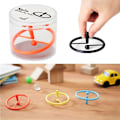 Miniatyrbillede 2 af 5: Fidget Spinner Legetøj Voksen Stressaflastning Spindelegetøj Flydende Udråbstegn Spindende