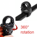 Miniatyrbillede 2 af 5: Cykel Lygteholder Lommelygte Led Fakkel Beslag 360 Graders Rotation Mtb Cykel Foran