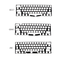 Miniatyrbilde 3 av 5: 2 stk 61 Layout Bryter Lyddempere Ark Myke Landing Pads Dimple Skum Svamp