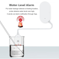 Miniatyrbillede 5 af 5: Zigbee Wifi Smart Vandføler Tuya Fjernovervågning Overløb Vandlækage Detektor Smart
