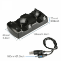 Miniatyrbillede 4 af 5: Ps3-oplader opladestation dock