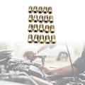 Miniatyrbillede 2 af 5: Motorcykel Fittings Adapter 3/8-24 Inverted Flare Tube Nuts Bremseledning Adapter