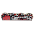 Miniatyrbilde 2 av 5: Gatebørsting Hjul Dansebrett Hjul 52mm 101duro Skateboard Hjul,52mm 101duro Svart+Rød