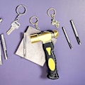 Miniatyrbillede 3 af 5: 1lb Messing Metal Stempling Hammer Dobbeltsidet Mallethovede Messing Hammer Med Jern Til Kunst Smykker Ma