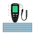 Miniatyrbilde 3 av 5: Hw300mini Digital Tykkelsesmåler Tester Auto Billakk Måleinstrument Maling Lag Måling