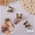 Miniatyrbild 4 av 5: 5-pack Fjärilsnaglar Smycken Charms Kristall 3d Snurrande Fjärilscharms H937