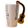 Miniatyrbilde 1 av 2: Musikerens kaffekopper - 10 kreative design gitar krus elektrisk gitar hjerte