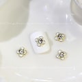 Miniatyrbillede 2 af 5: 10 stk. Luksus 3D Zirkon Negle Krystal Kunsthåndværk Rhinestones Charms Negle Diamanter 2294