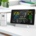 Miniatyrbild 5 av 5: Svart Fredag Wifi Väderstation Trådlös Inomhus Utomhus Hygrometer Termometer Temperatur Luftfuktighet Display Monitor Digital Väder Kompatibelecast
