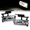 Pikkukuva 2 / 5: Auton sumuvalot puskurin ajovalot päiväajovalot LED-valo Chevy Silverado 1999-2002 Tahoe 20