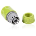 Miniatyrbillede 5 af 5: 10 stk. Slange Havehane Vand Slange Rør 1/2 Tomme Stik Hurtigforbindelse Adapter Beslag Reparation Vand