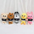 Miniatyrbillede 5 af 5: 8 stk Skzoo Plushies Stray Kids Plyslegetøjssæt 8 tommer Søde Udstoppede Dyr Legetøj Stray Kids Ideer til Drenge og Piger