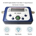 Miniatyrbillede 2 af 5: Digital Satellitfinder Meter Satfinder Tv Signal Modtager Dekoder Satlink Modtager Buzzer Kompas Lcd Fta Dish
