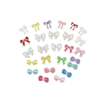 Miniatyrbillede 4 af 5: Sæt med 26, butterfly slips, tilfældig farve, smukke broderede patches til at stryge på og sy på til jakke, hat,