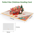Miniatyrbilde 4 av 5: Julekort 3d Pop Up, 3 Pakk God Jul Hilsenkort