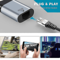Pikkukuva 2 / 5: USB-C-Ethernet-sovitin USB-C-RJ45-verkkomuunnin