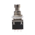Miniatyrbilde 2 av 5: 9-pin 3pdt fotpedalbryter Stompbox for elektrisk gitar effekter True Bypass