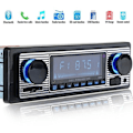 Miniatyrbillede 3 af 5: Bærbar Autoradio Håndfri Opkald Stereo Usb/aux Klassisk Stereo Lyd Fm Radio