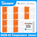 Miniatyrbild 2 av 5: Sonoff Snzb-02 Zigbee Smart Temperatur- och Luftfuktighetssensor Inomhus Termometer