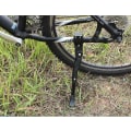 Pikkukuva 2 / 5: Musta polkupyörän jalusta. Säädettävä jalusta alumiiniseoksesta MTB-pyörän jalusta liukuesteellä