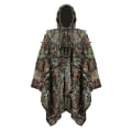 Miniatyrbilde 1 av 4: 3D Løvrike Blader Klær Jungel Woodland Jakt Camo Poncho Kappe