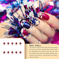 Miniatyrbillede 4 af 4: Negle-rhinsten iøjnefaldende fremragende glans manicure krystal mobil Colorful