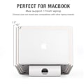 Miniatyrbillede 3 af 5: Aluminium bærbar computer stand bord bord tablet køling holder stigerør til Macbook Air Pro