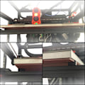 Miniatyrbillede 4 af 5: Sorte gummifødder til varme seng beskytter pude dæmpning til Voron2.4 R2 3d printer