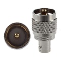 Miniatyrbilde 4 av 4: 2 stk Rf Koaksial Koaks Adapter Bnc Hunn Til Uhf Hann Pl259