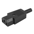Miniatyrbillede 5 af 5: 20 stk. IEC 320 C13 Hun-stik Adapter 3-polet Stikkontakt Strømkabel Omkablelig Stik