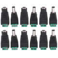 Pikkukuva 1 / 5: 6 kpl 5,5x2,1 mm naariväli + uros CCTV DC virtapistokkeen sovitin