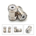 Miniatyrbillede 2 af 5: 2 stk. Sl16 Uhf So239 hun til Uhf hun lige konnektor Uhf hun til Uhf