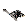 Pikkukuva 1 / 5: PCIe USB3.1 Type C -laajennuskortti USB-keskitinjakaja työpöydälle PCIe-nousijakortti PCI Express -muunnin