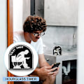 Miniatyrbilde 2 av 5: Toalett Timeglass, 5 minutters timeglass, Bad Timer, Morsomme trykk, Trendy Dekompresjonsdekorasjon,