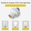 Miniatyrbild 2 av 5: Basic-2.4g Smart Home RM 2.4g Smart Ljusuttag E27 Lamphållare Bluetooth-kompatibel