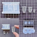 Miniatyrbillede 4 af 5: Mini Cup Silikonemåle DIY Kunsthåndværk Epoxyharpiksform Mini Dessertforme