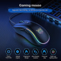 Miniatyrbilde 2 av 3: Gamingmus, datamaskinmus, USB, stasjonær PC, spillmus, kablet, RGB-bakgrunnsbelysning