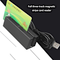 Miniatyrbilde 5 av 5: 3 spor USB magnetisk kortleser Pos Stripe medlemskort skanner maskin